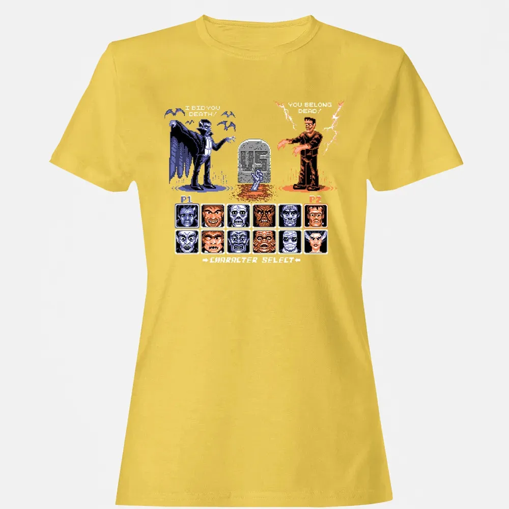 Monsters Fight Women's T-shirt - 4