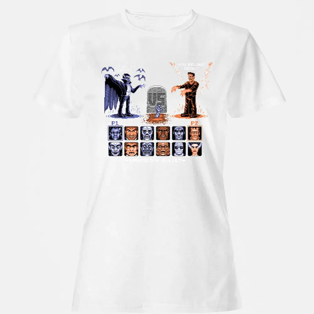 Monsters Fight Women's T-shirt - 16