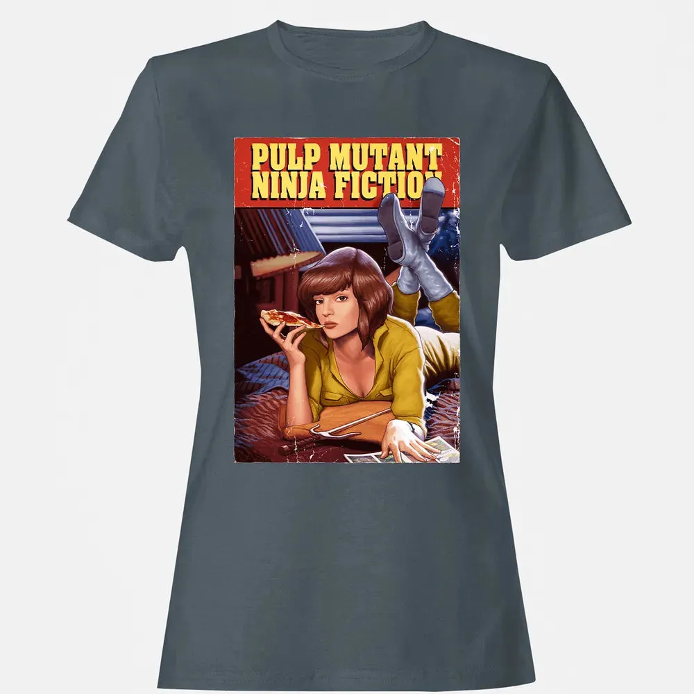 Pulp Mutant Ninja Fiction Women's T-shirt - 3