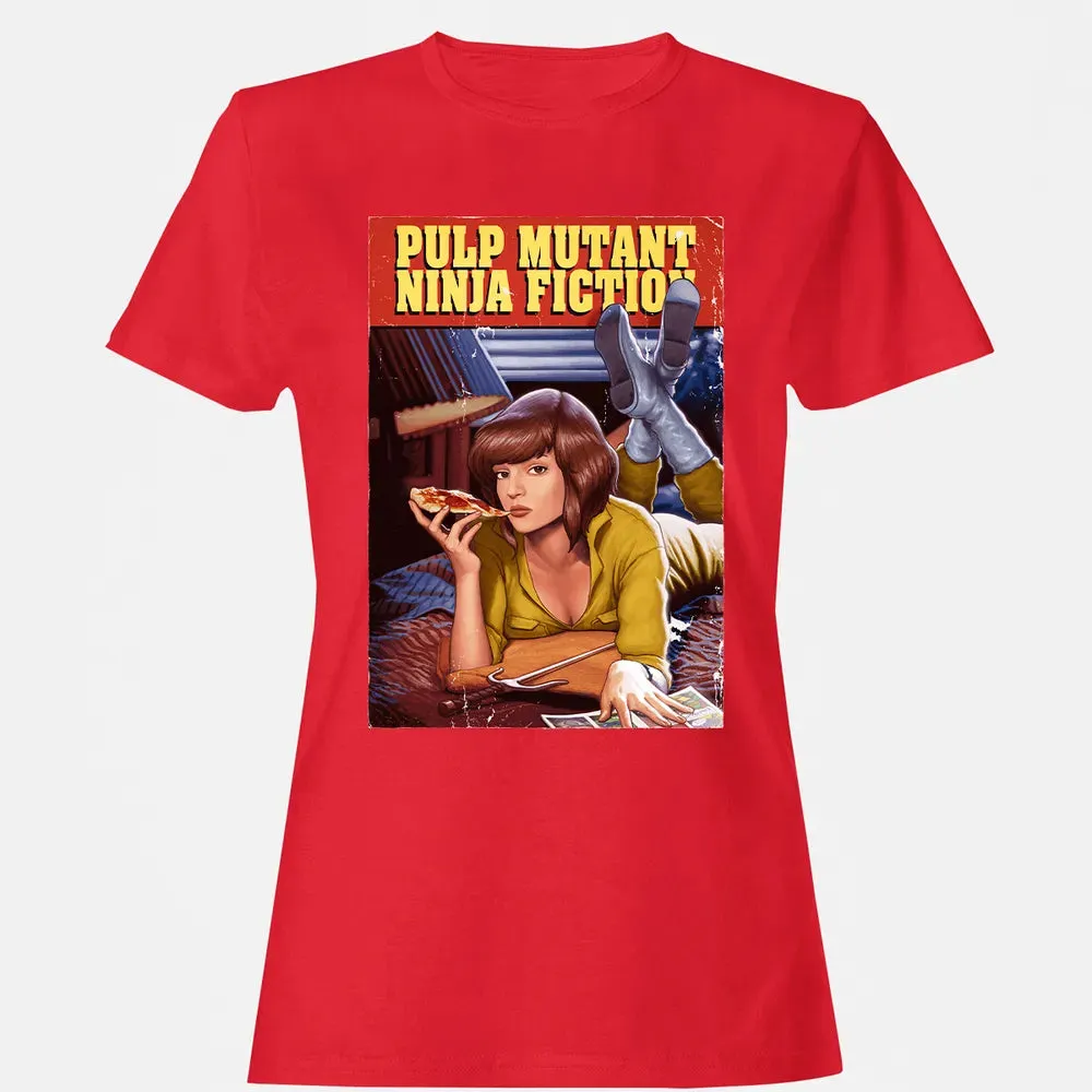Pulp Mutant Ninja Fiction Women's T-shirt - 13