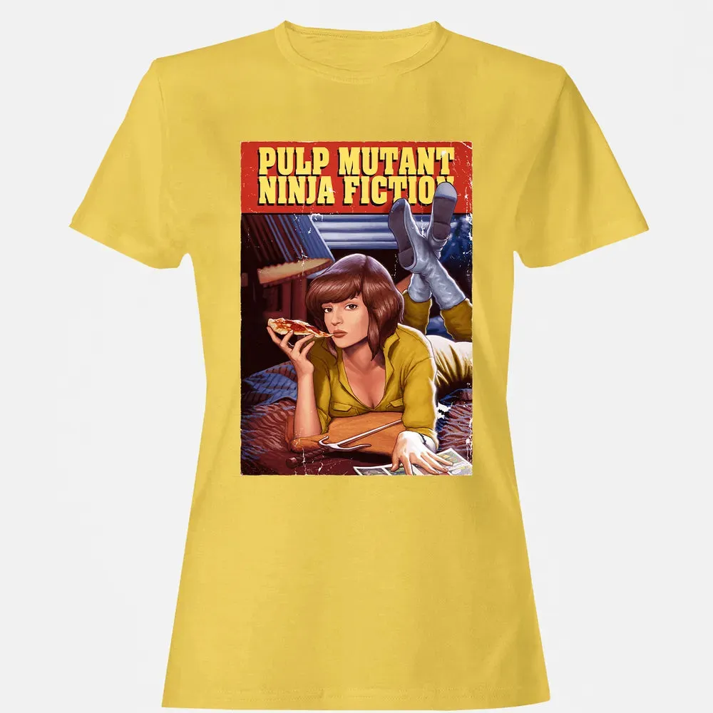 Pulp Mutant Ninja Fiction Women's T-shirt - 4