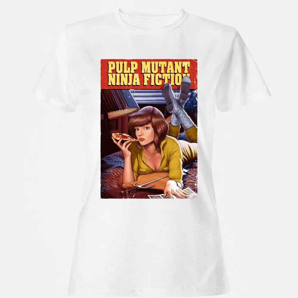 Pulp Mutant Ninja Fiction Women's T-shirt - 16