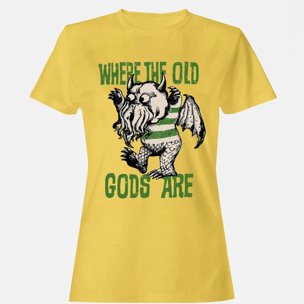 Where The Old Gods Are Women's T-shirt - 4
