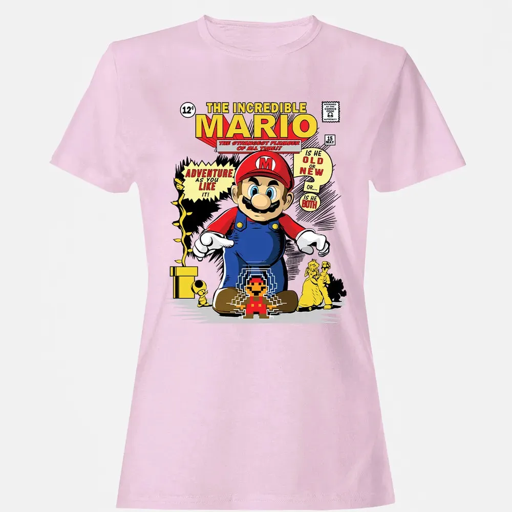 The Incredible Mario Women's T-shirt - 9