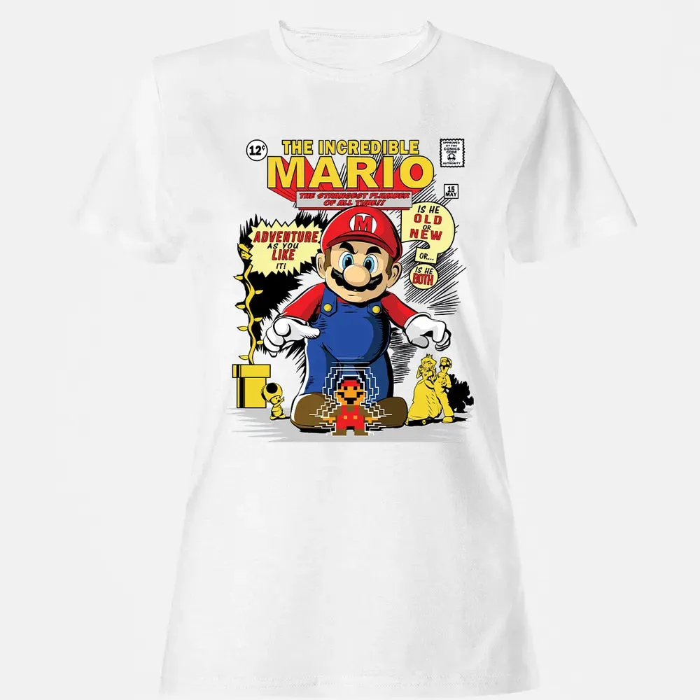 The Incredible Mario Women's T-shirt - 16