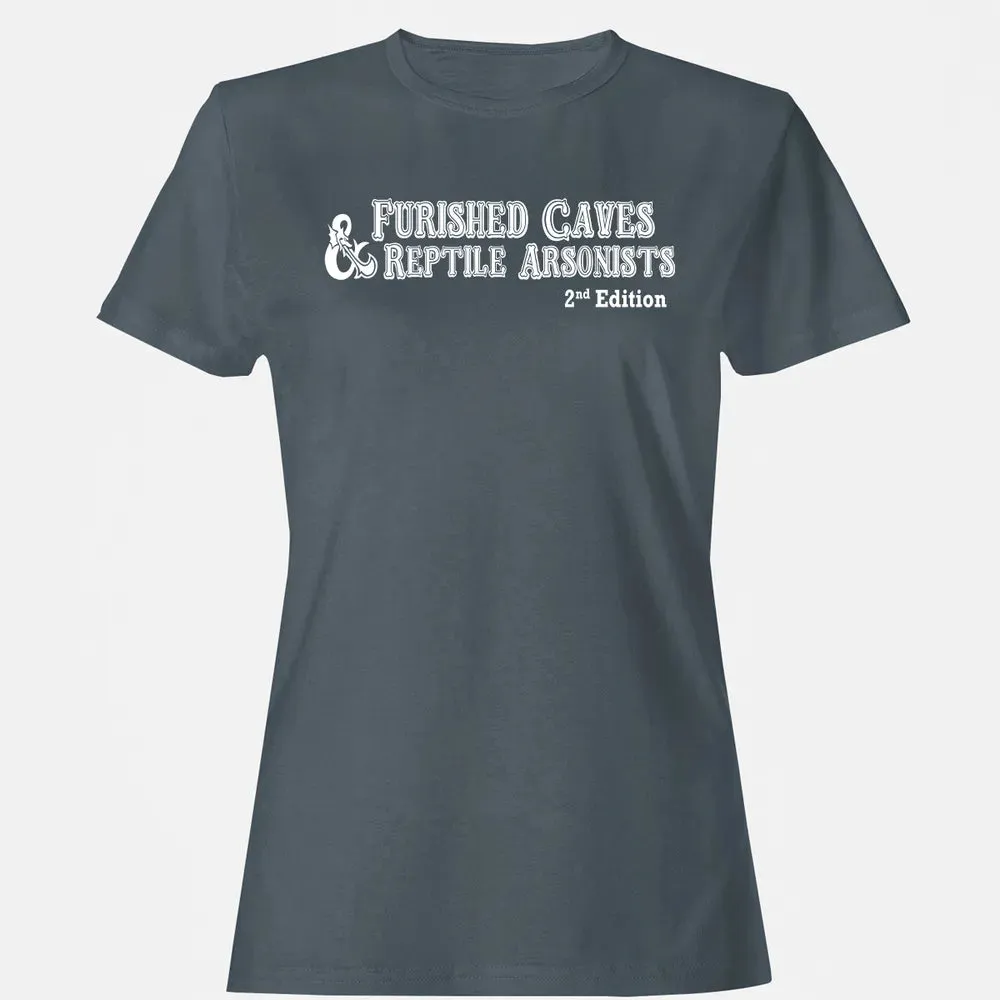 Furnished Caves & Reptile Arsonists Women's T-shirt - 3