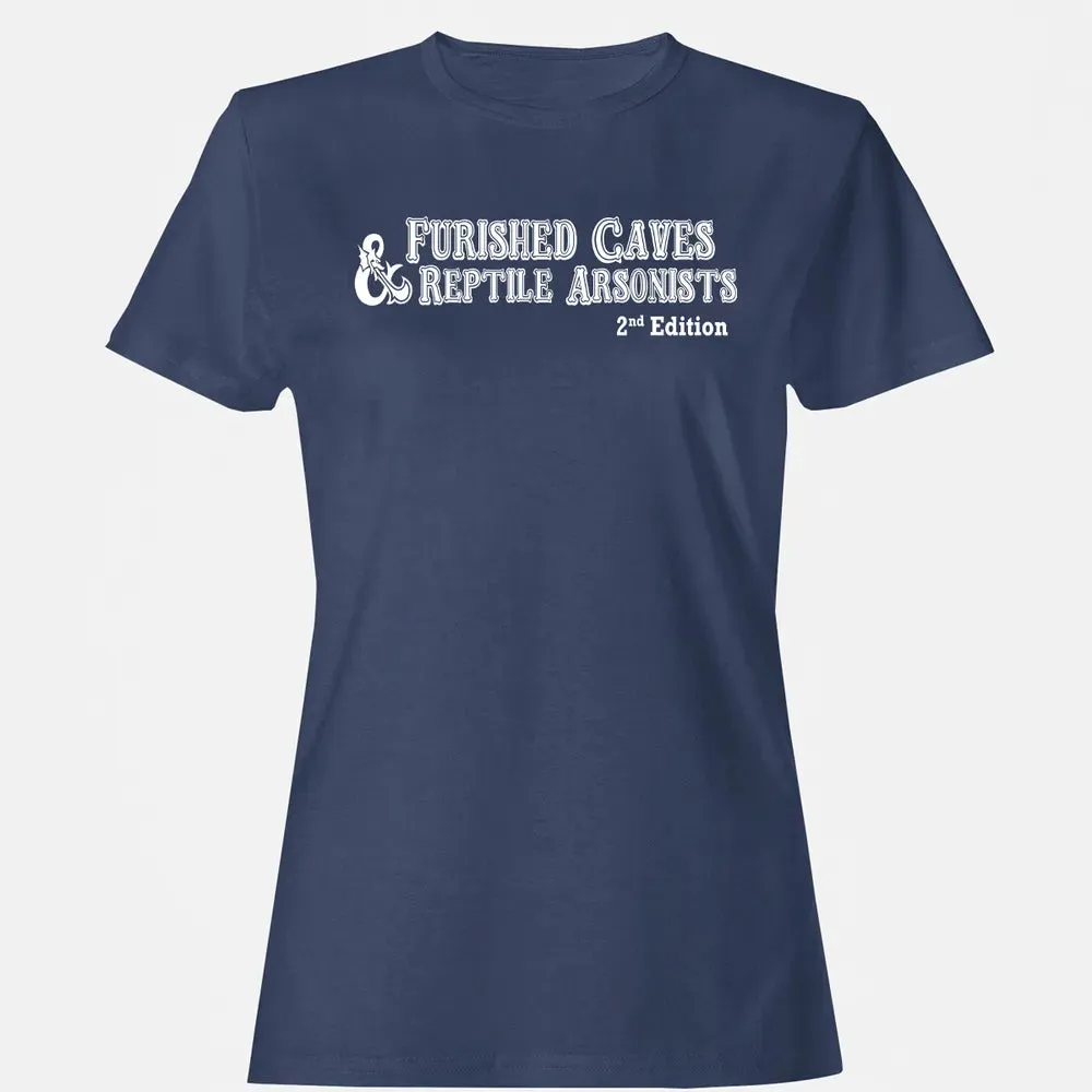 Furnished Caves & Reptile Arsonists Women's T-shirt - 10