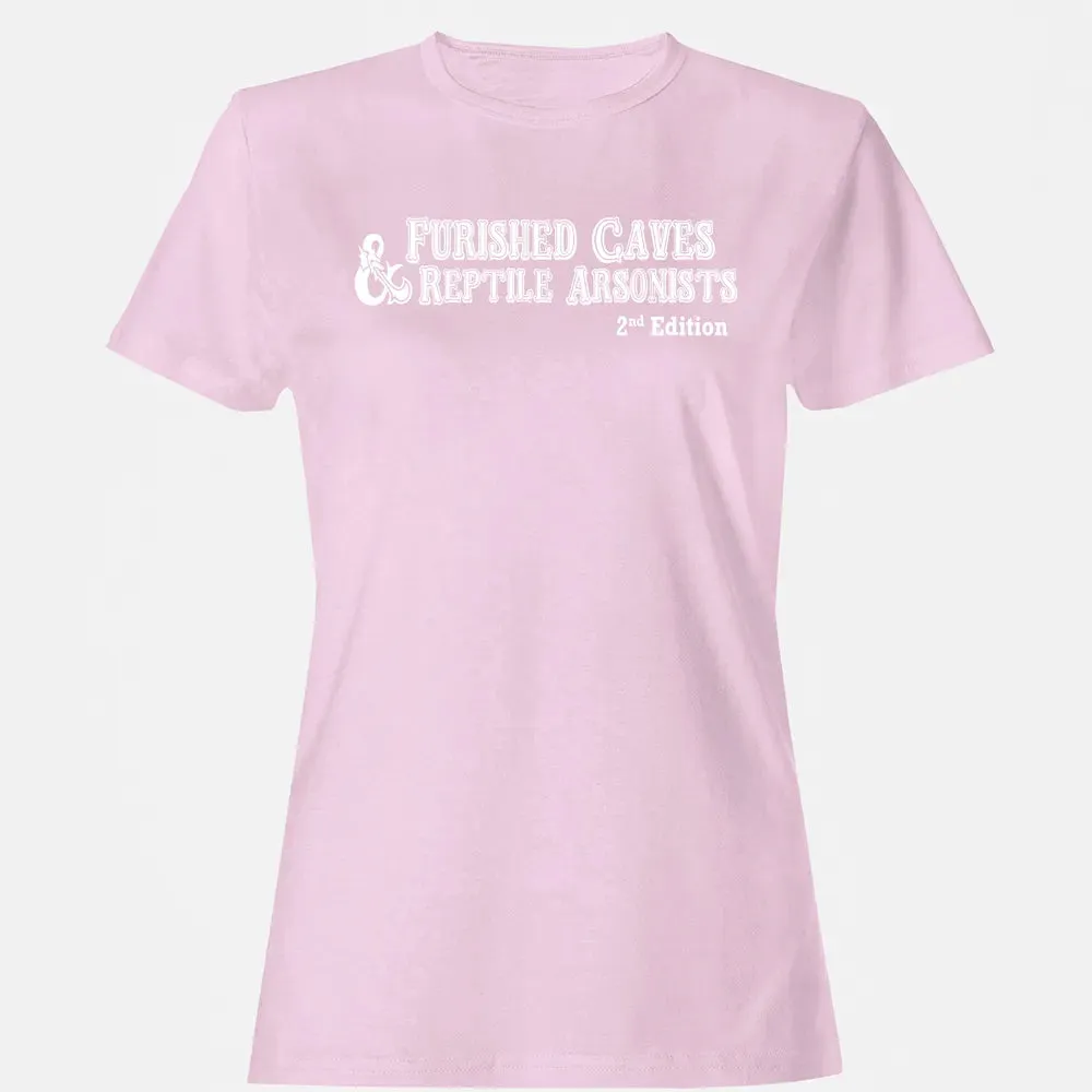 Furnished Caves & Reptile Arsonists Women's T-shirt - 9