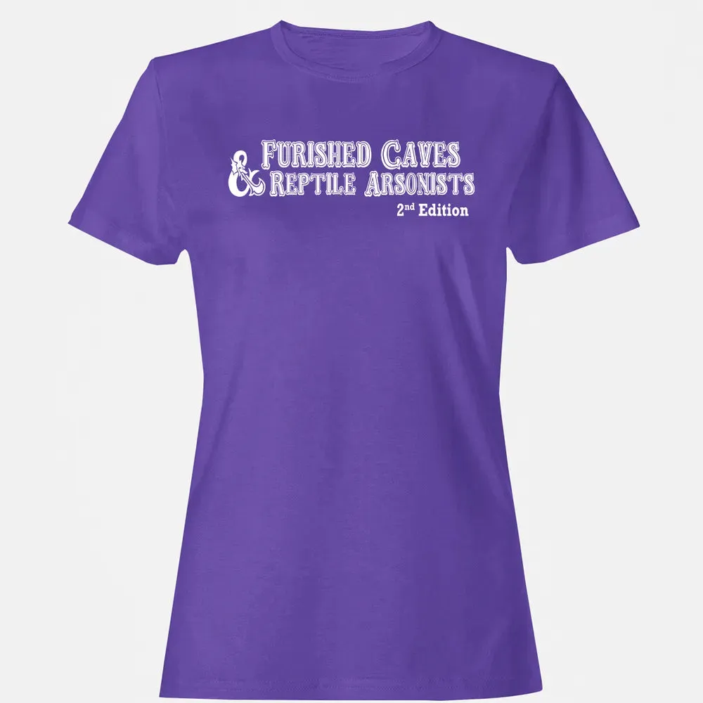 Furnished Caves & Reptile Arsonists Women's T-shirt - 12
