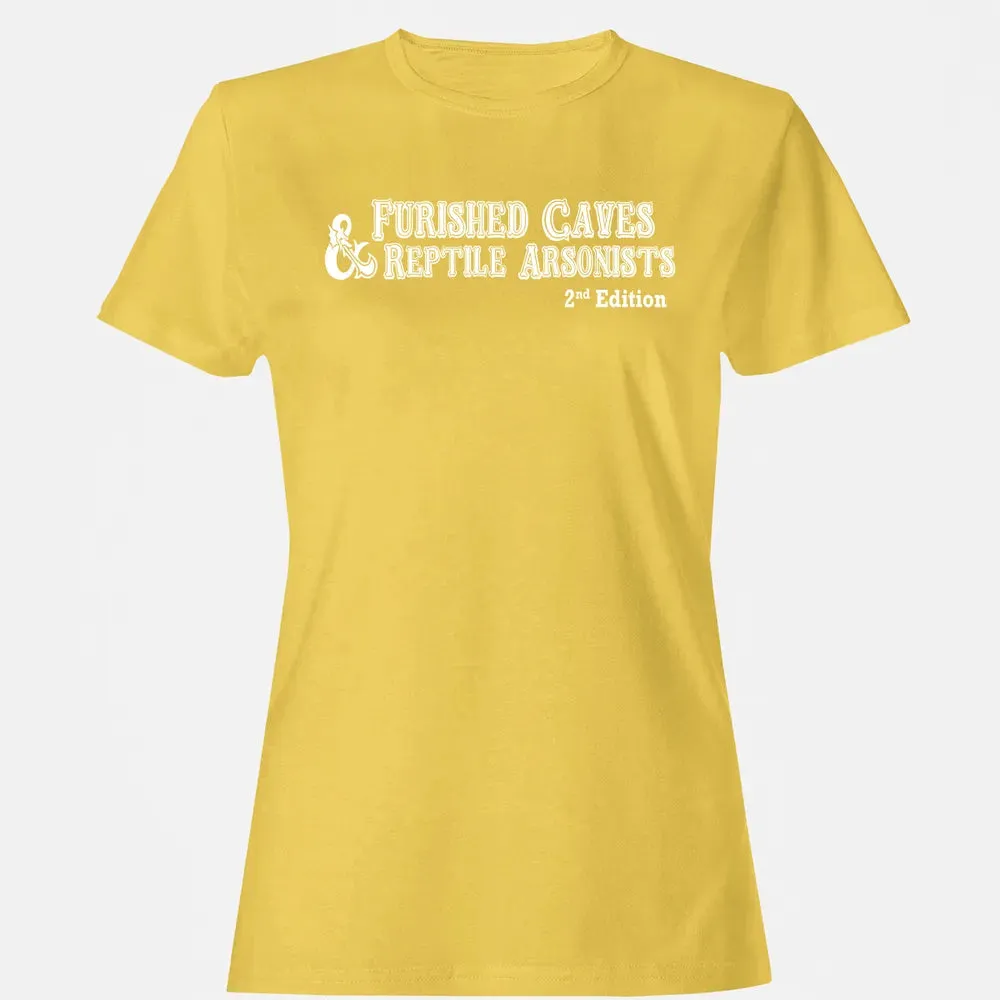Furnished Caves & Reptile Arsonists Women's T-shirt - 4