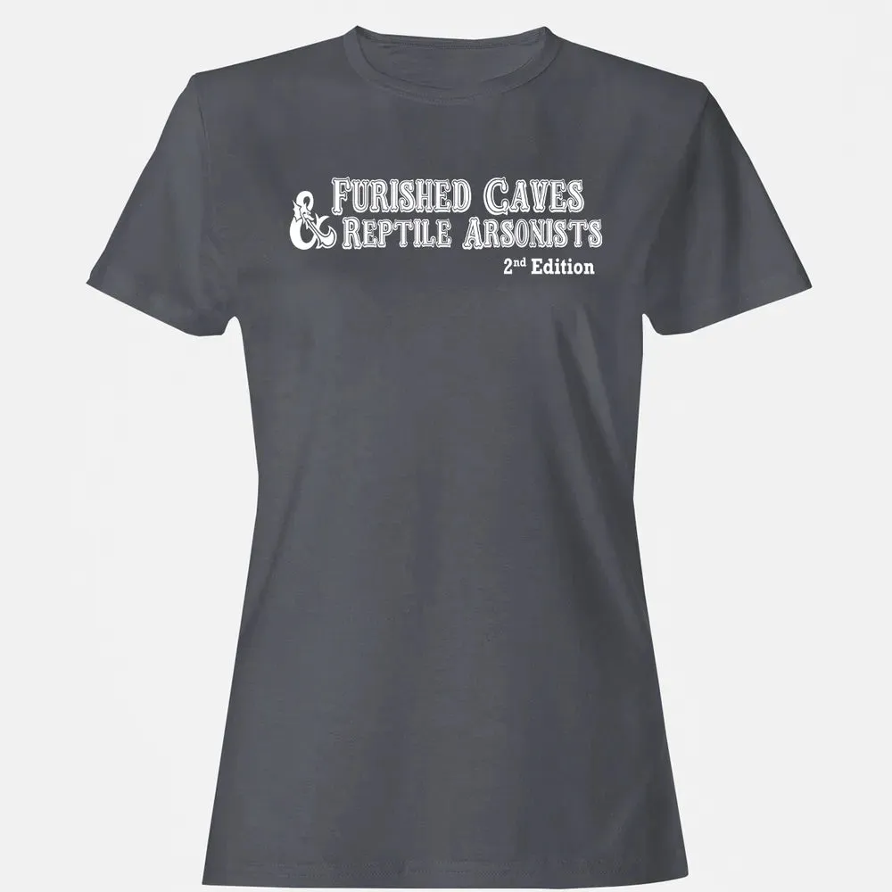 Furnished Caves & Reptile Arsonists Women's T-shirt - 5