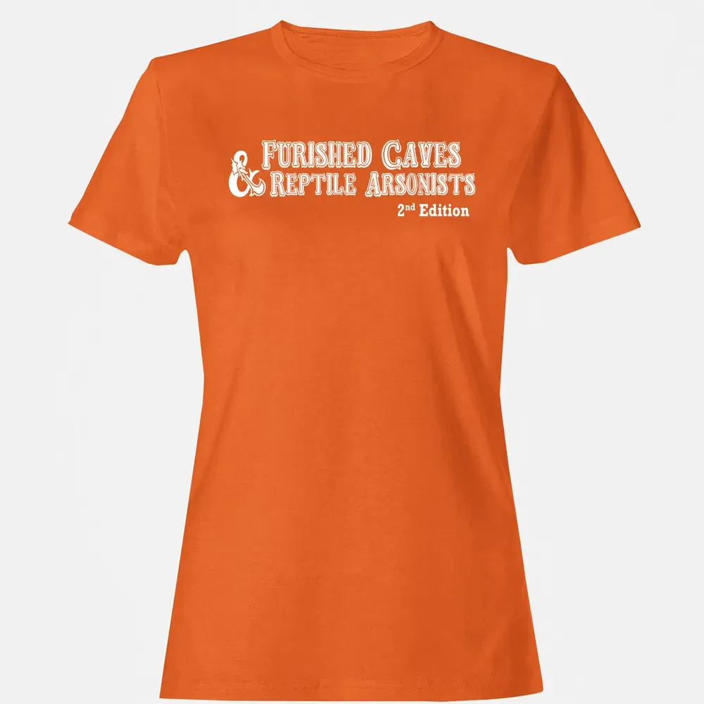 Furnished Caves & Reptile Arsonists Women's T-shirt - 11