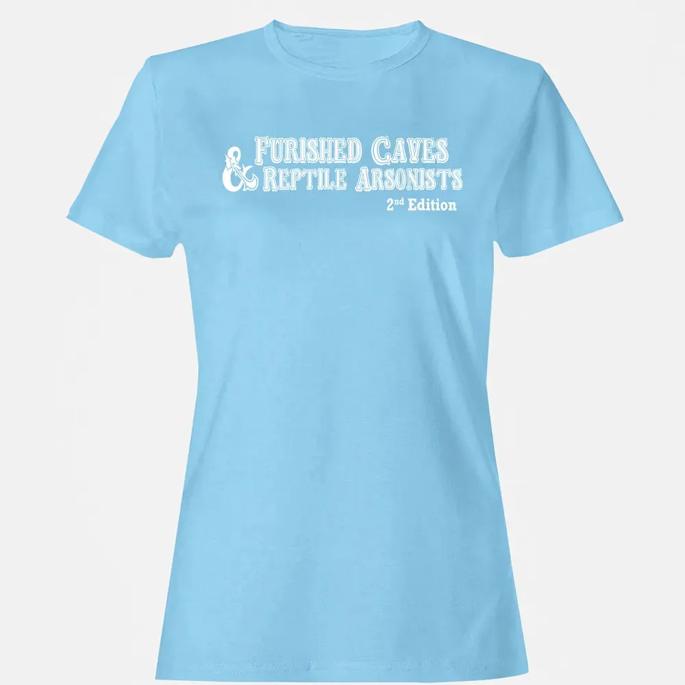Furnished Caves & Reptile Arsonists Women's T-shirt - 8