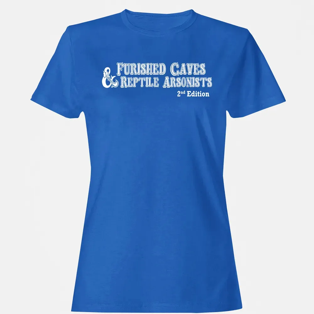 Furnished Caves & Reptile Arsonists Women's T-shirt - 14