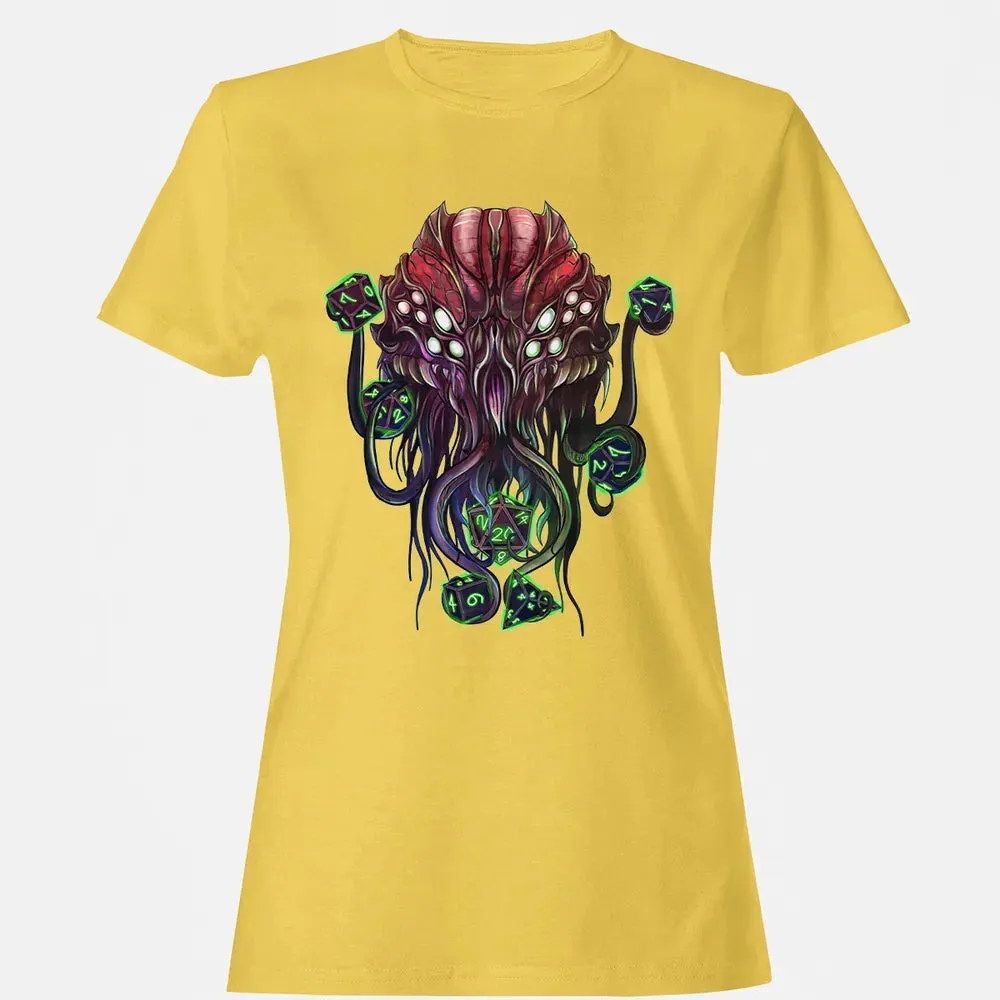 Cthulhu And Dices Women's T-shirt - 4