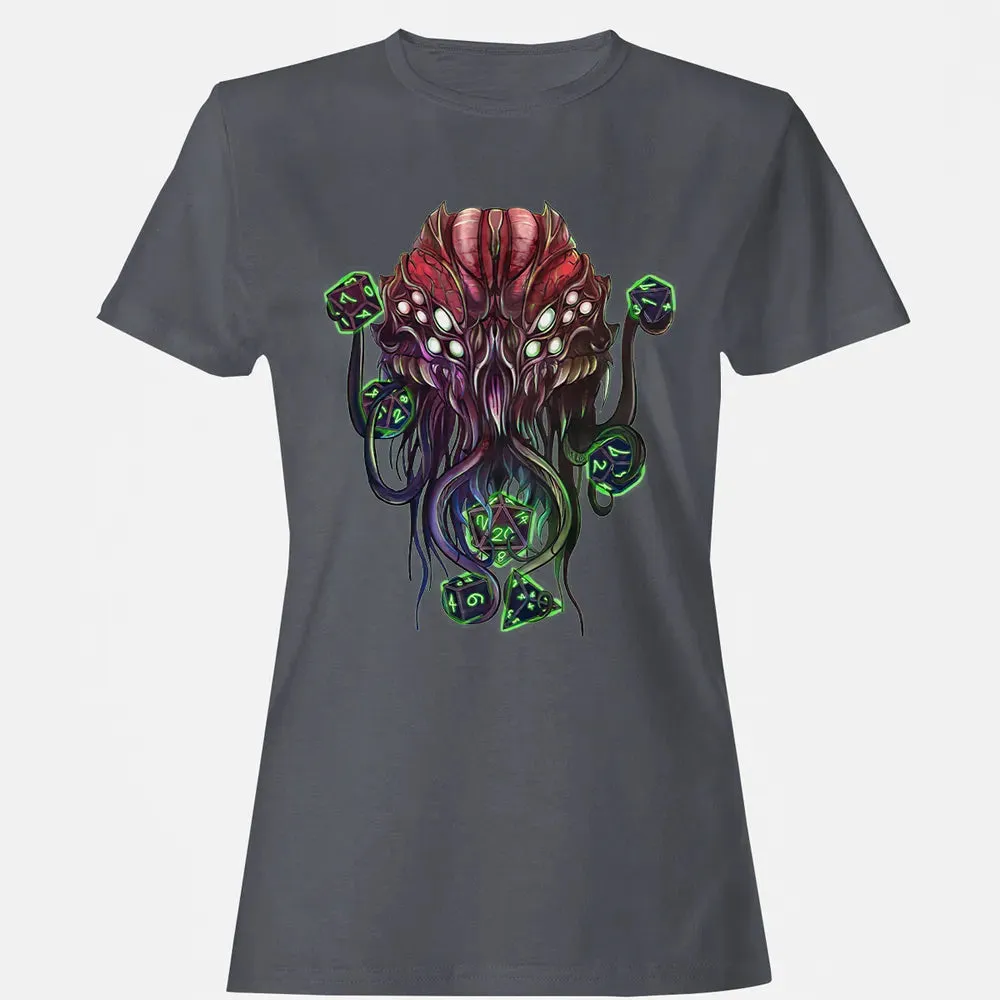 Cthulhu And Dices Women's T-shirt - 5