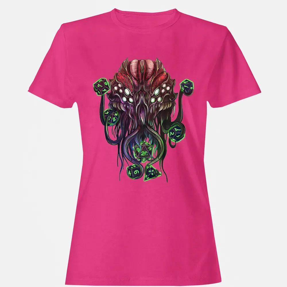 Cthulhu And Dices Women's T-shirt - 6