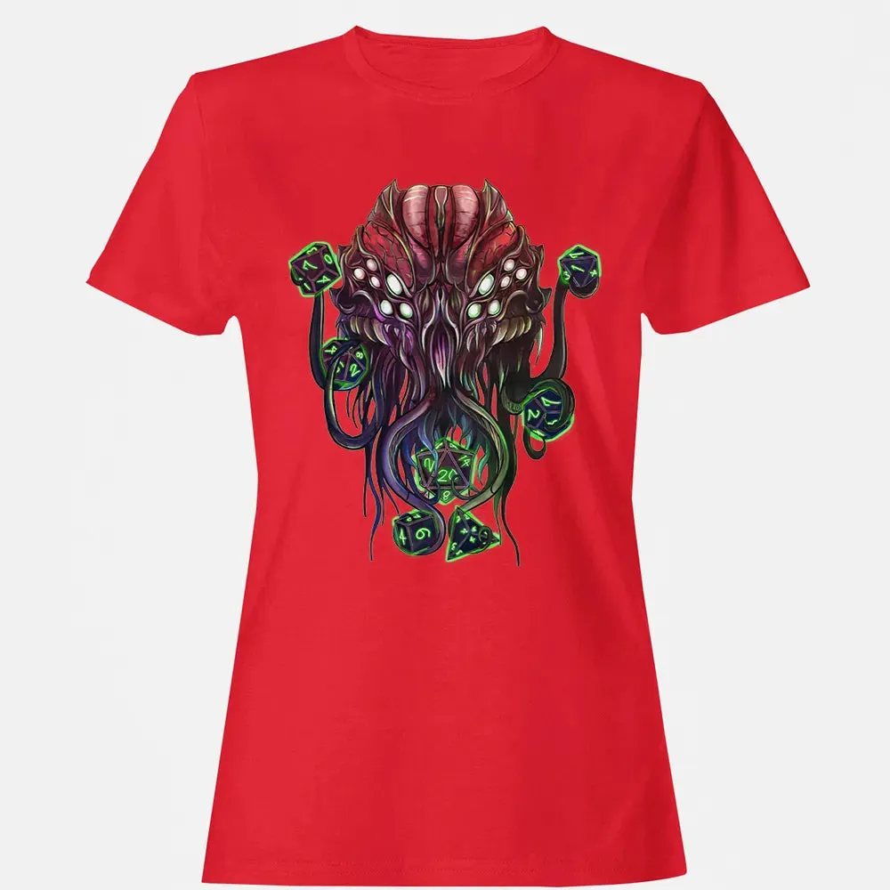 Cthulhu And Dices Women's T-shirt - 13