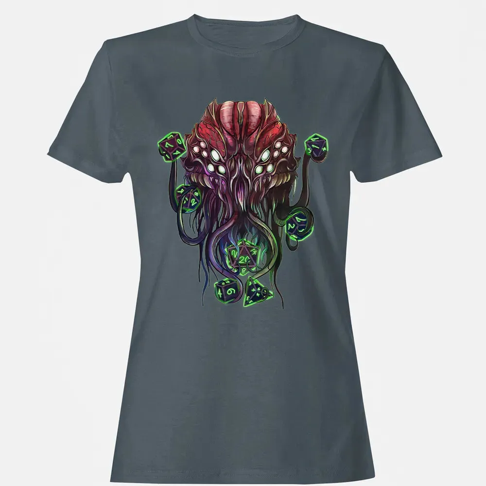 Cthulhu And Dices Women's T-shirt - 3