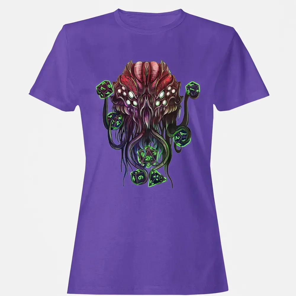 Cthulhu And Dices Women's T-shirt - 12