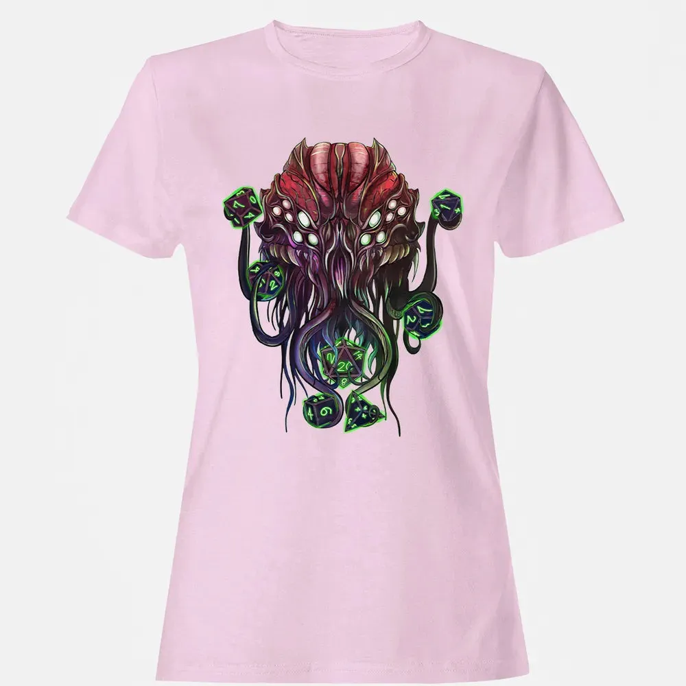 Cthulhu And Dices Women's T-shirt - 9