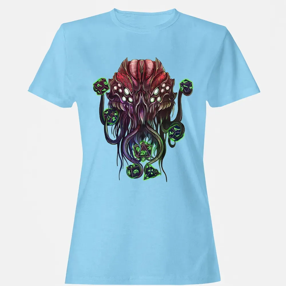 Cthulhu And Dices Women's T-shirt - 8