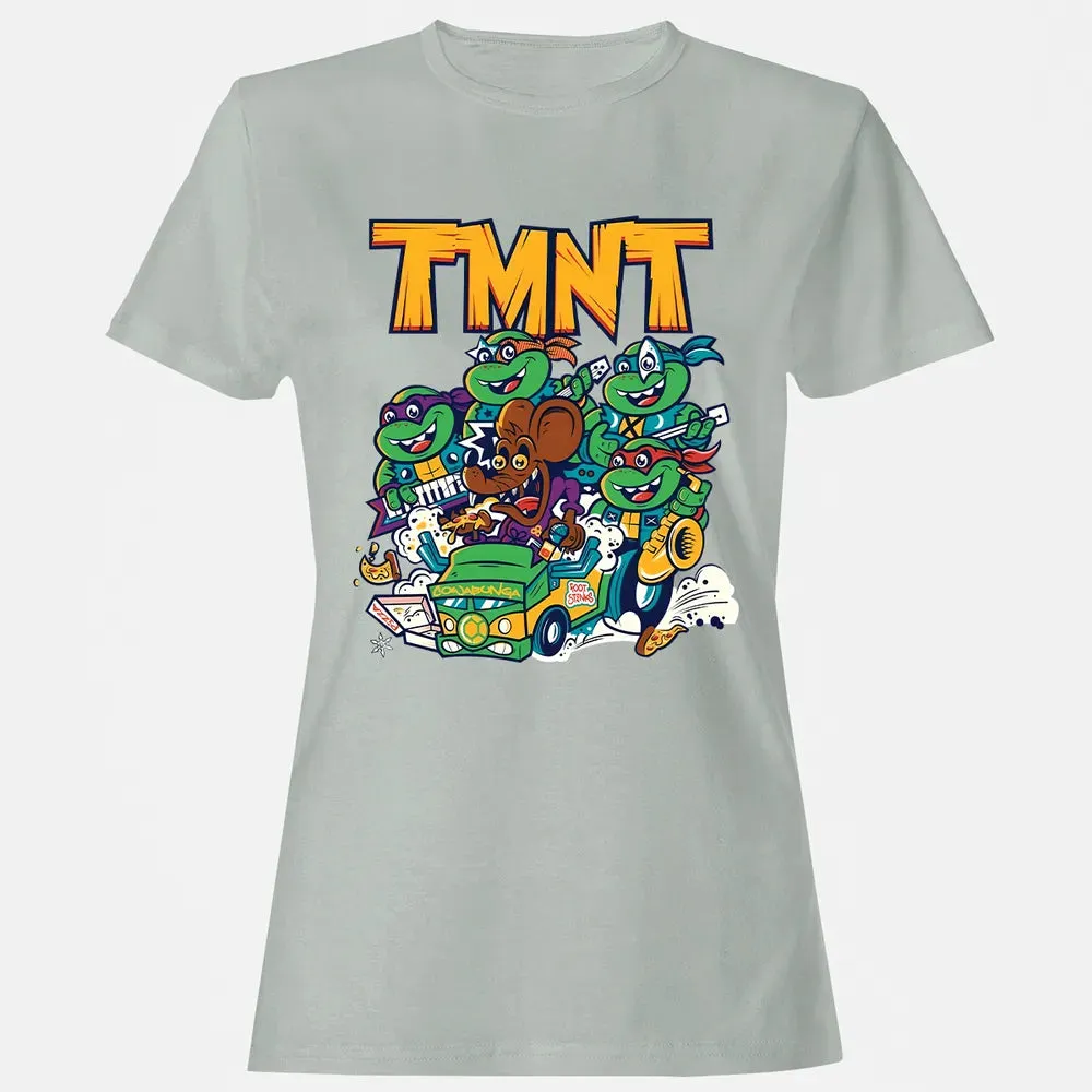TMNT 90-91 Tour Women's T-shirt - 2