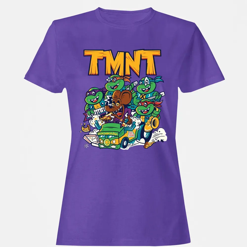 TMNT 90-91 Tour Women's T-shirt - 12