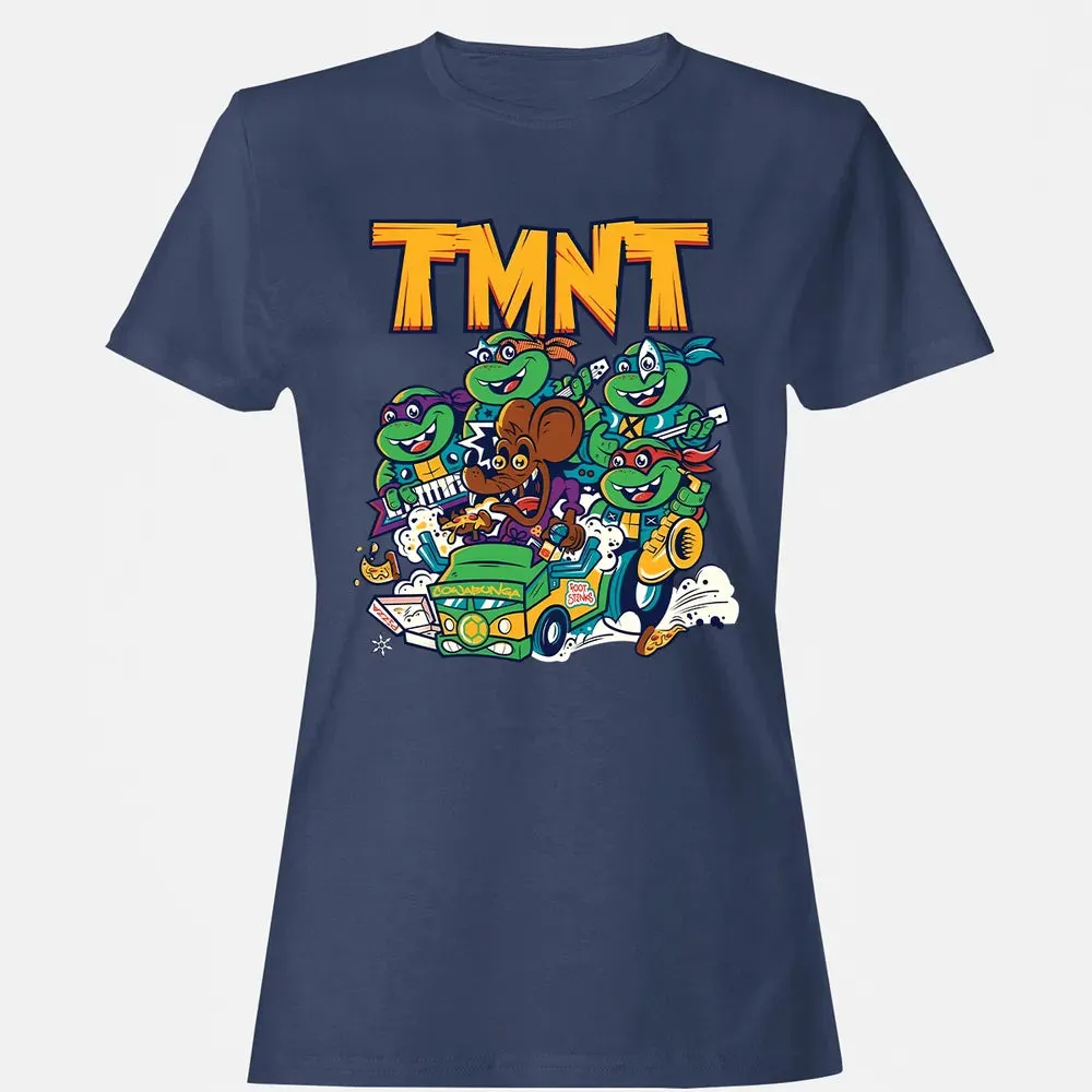 TMNT 90-91 Tour Women's T-shirt - 10