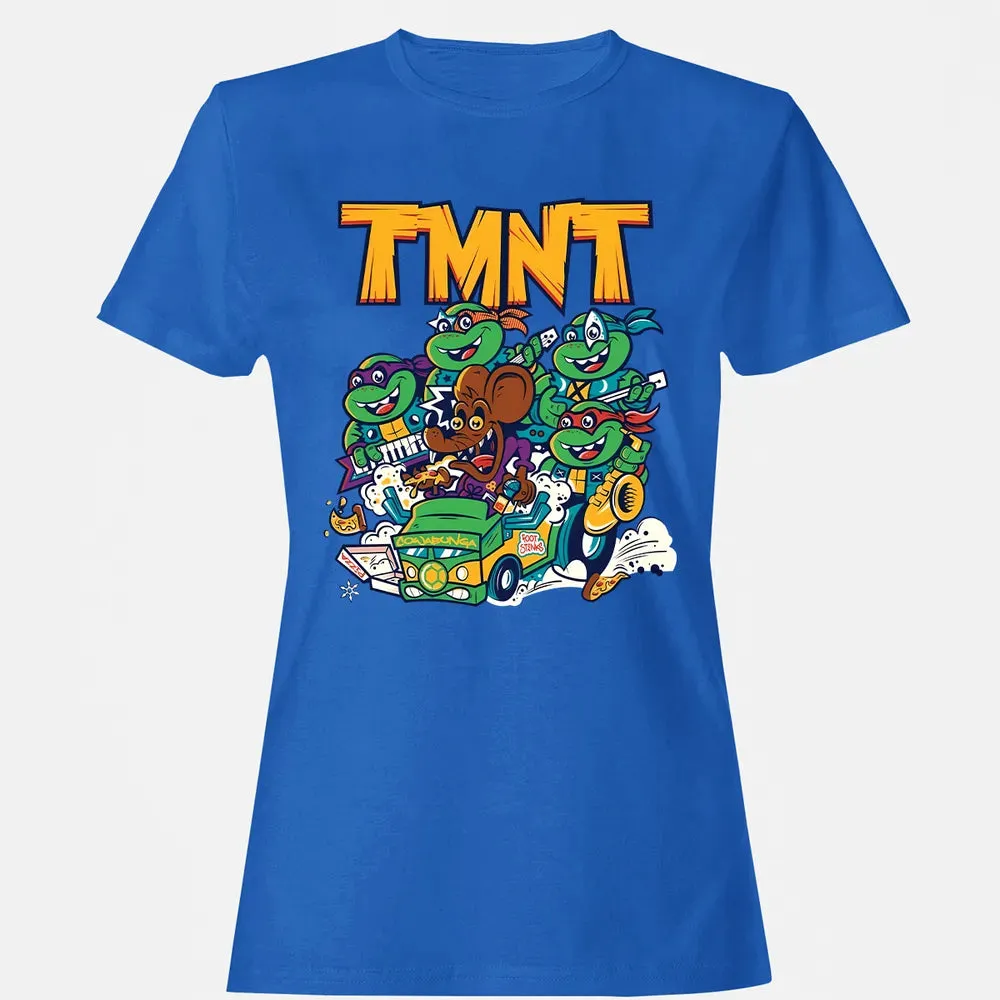 TMNT 90-91 Tour Women's T-shirt - 14