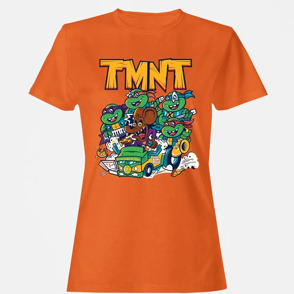 TMNT 90-91 Tour Women's T-shirt - 11