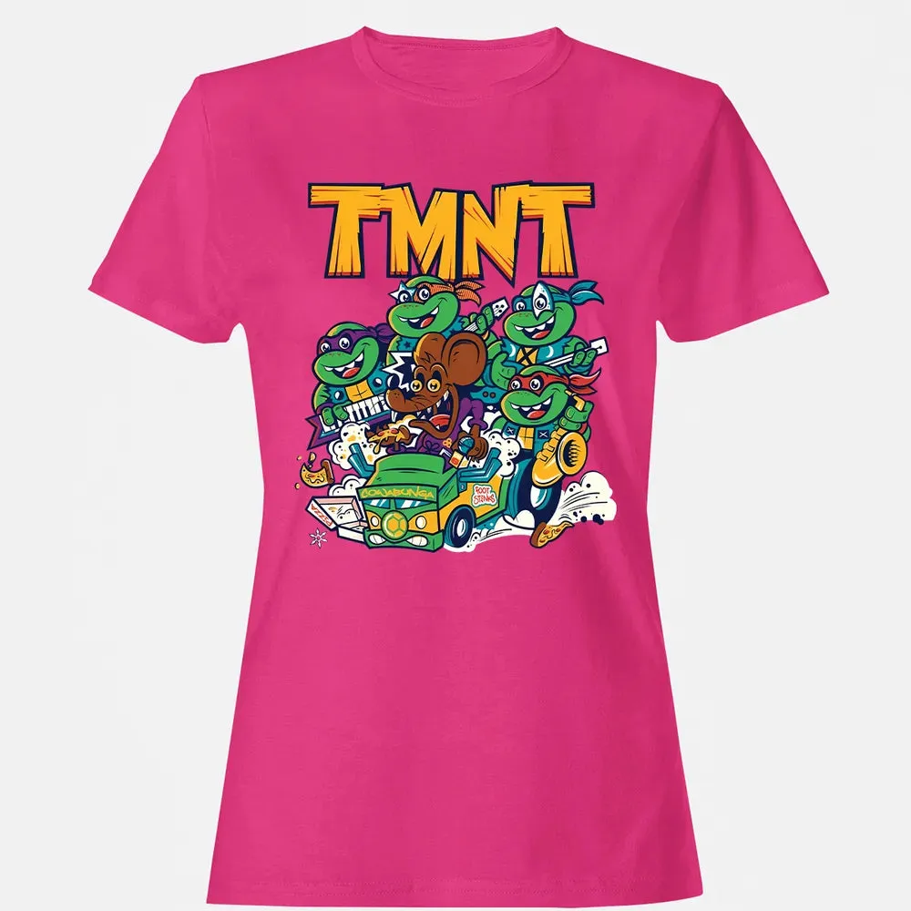TMNT 90-91 Tour Women's T-shirt - 6
