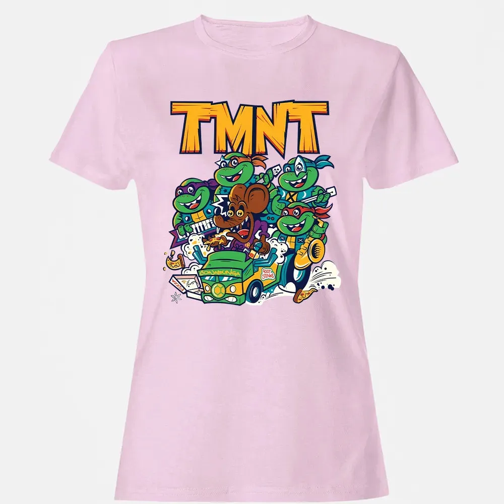 TMNT 90-91 Tour Women's T-shirt - 9
