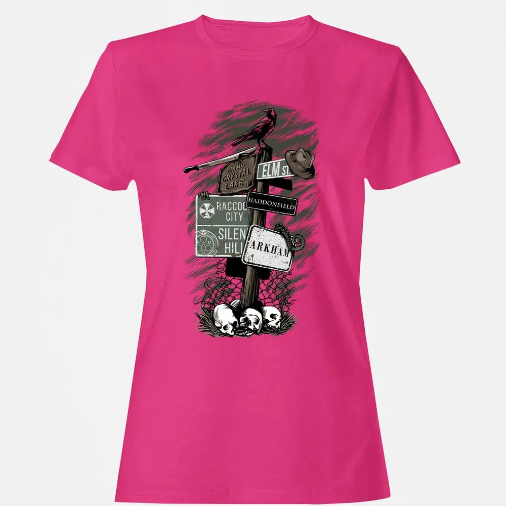 Horror Signpost Women's T-shirt - 6