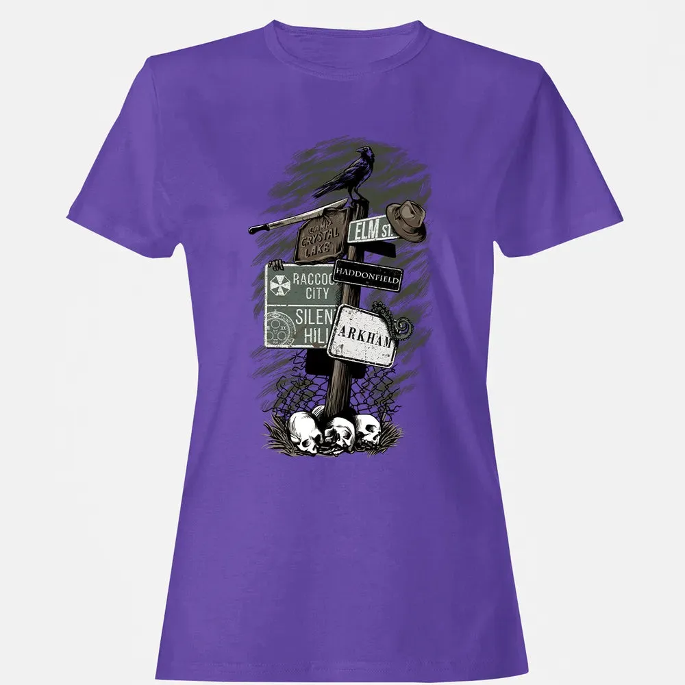 Horror Signpost Women's T-shirt - 12