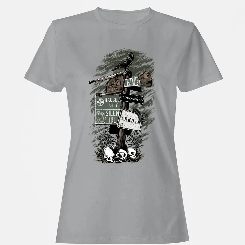 Horror Signpost Women's T-shirt - 15