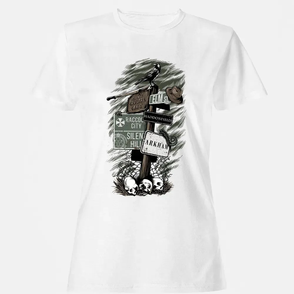 Horror Signpost Women's T-shirt - 16