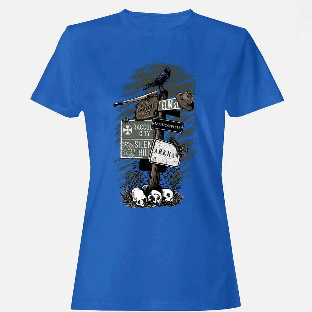 Horror Signpost Women's T-shirt - 14