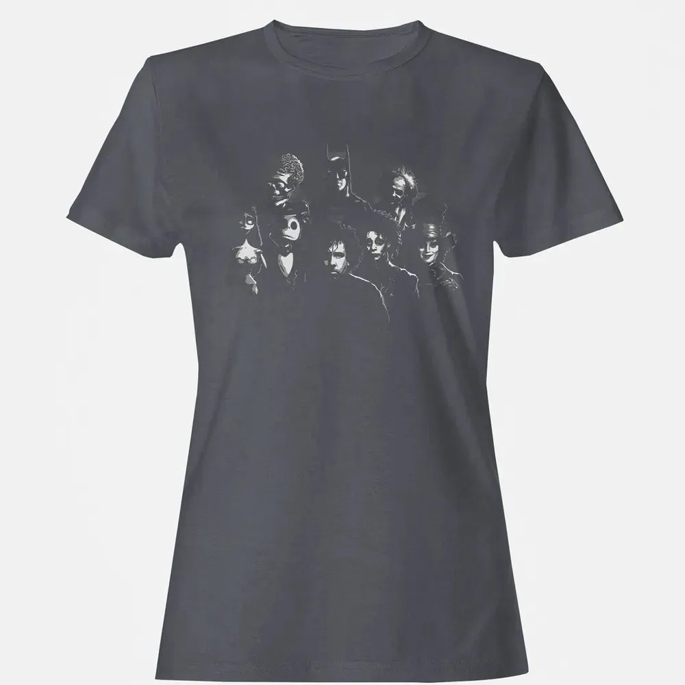 Tim Burton Characters Women's T-shirt - 5