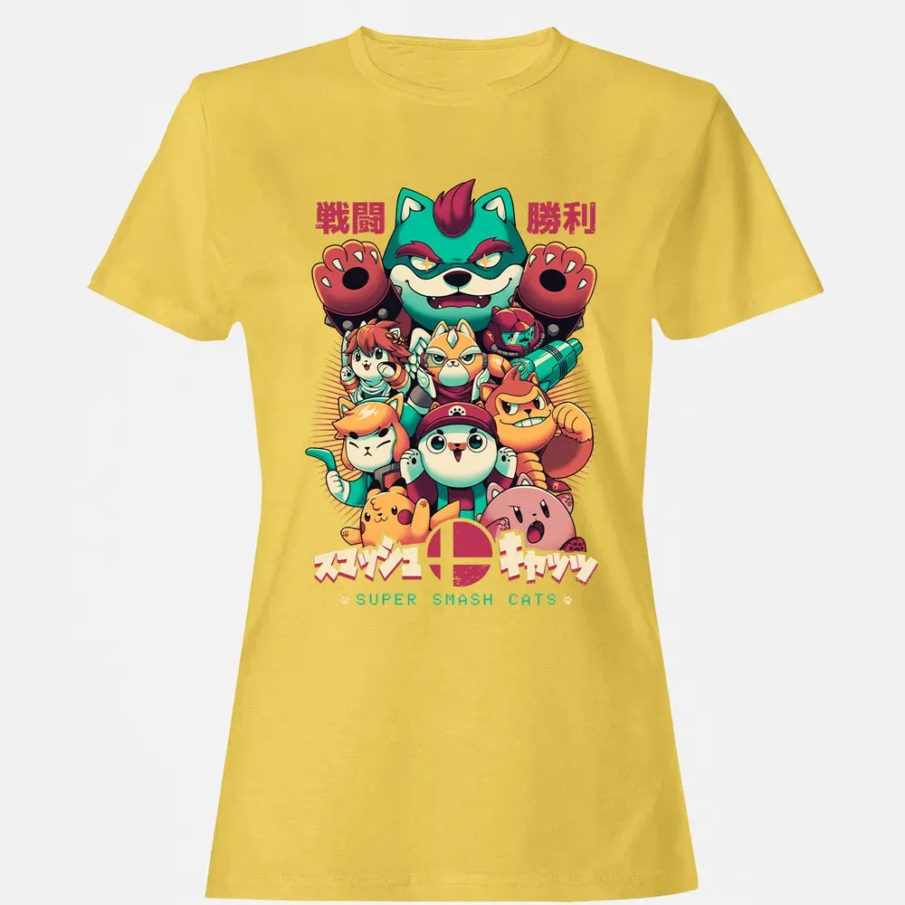 Super Smash Cats Women's T-shirt - 4