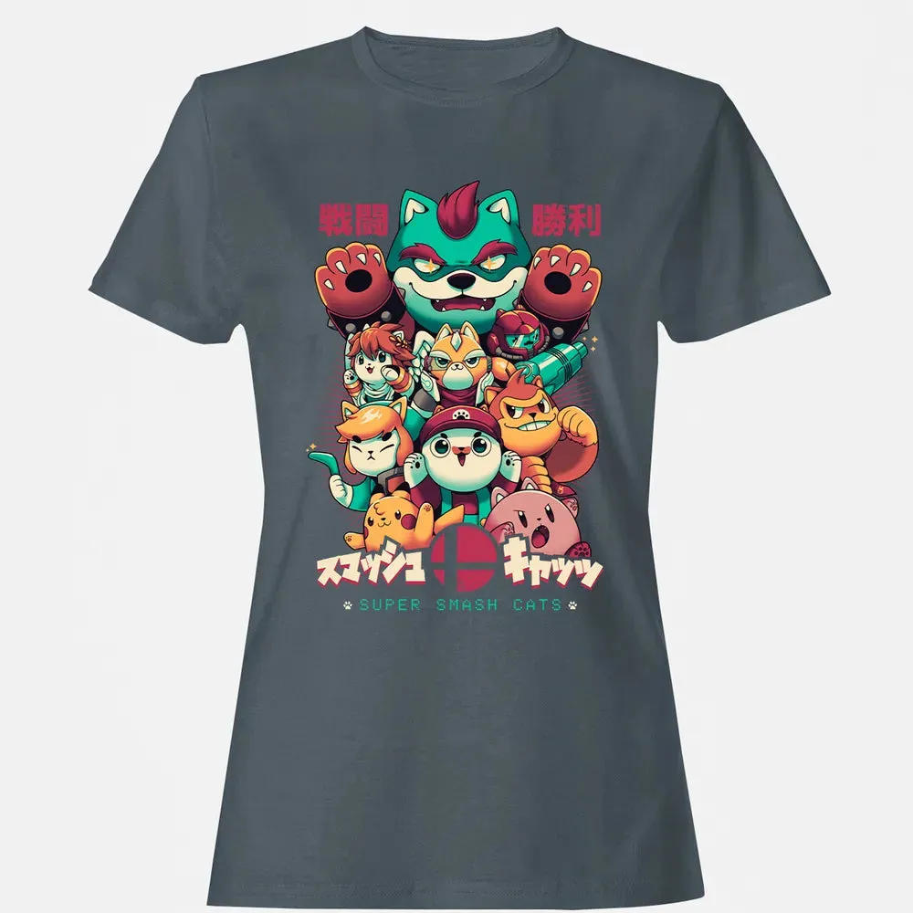 Super Smash Cats Women's T-shirt - 3