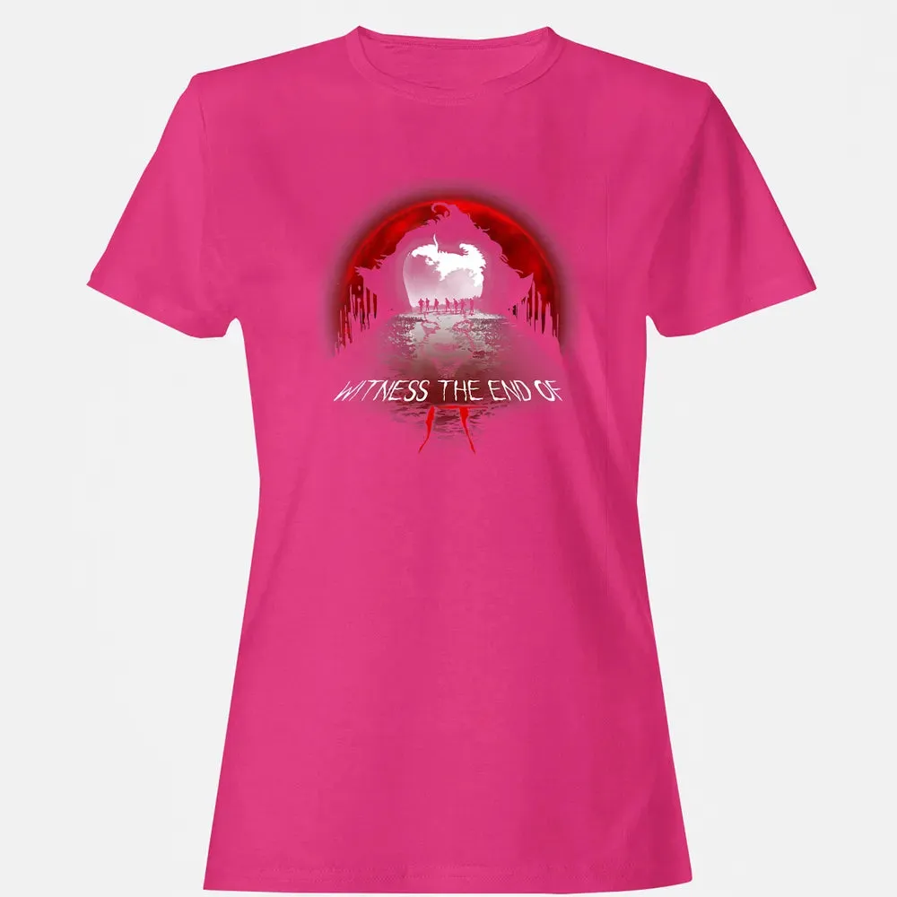 Halloween Horror Movie Witness The End Of It Costume Gift Women's T-shirt - 6