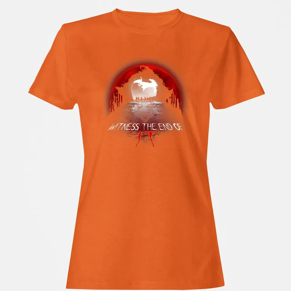 Halloween Horror Movie Witness The End Of It Costume Gift Women's T-shirt - 11
