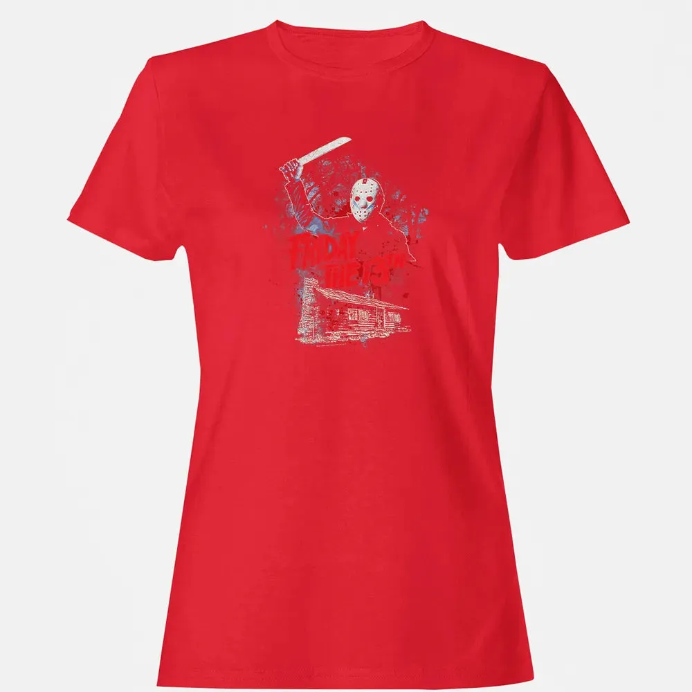 Friday the 13th Jason Cabin Women's T-shirt - 13