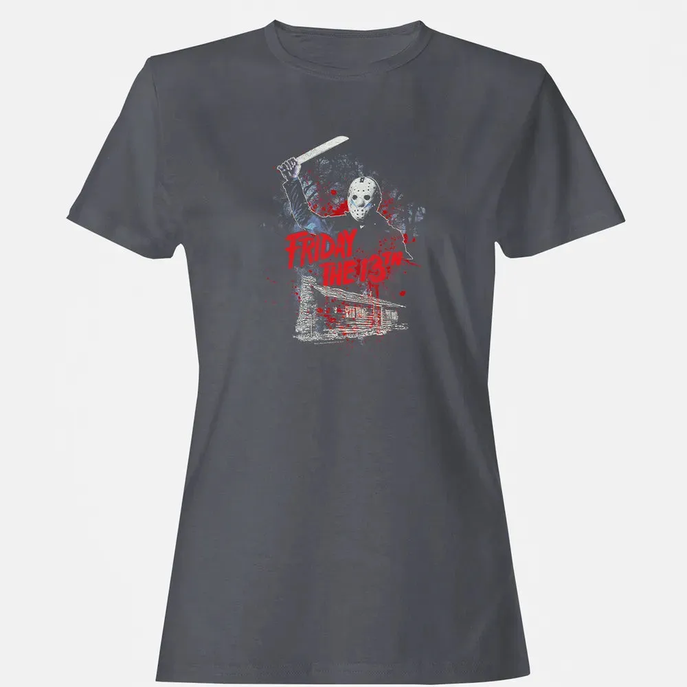 Friday the 13th Jason Cabin Women's T-shirt - 5