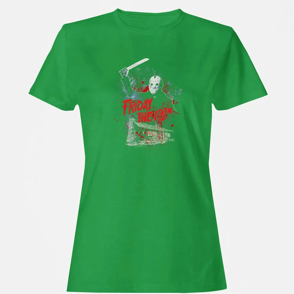 Friday the 13th Jason Cabin Women's T-shirt - 7