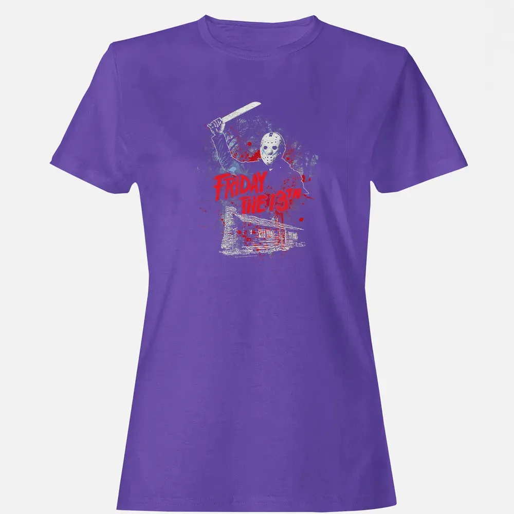 Friday the 13th Jason Cabin Women's T-shirt - 12