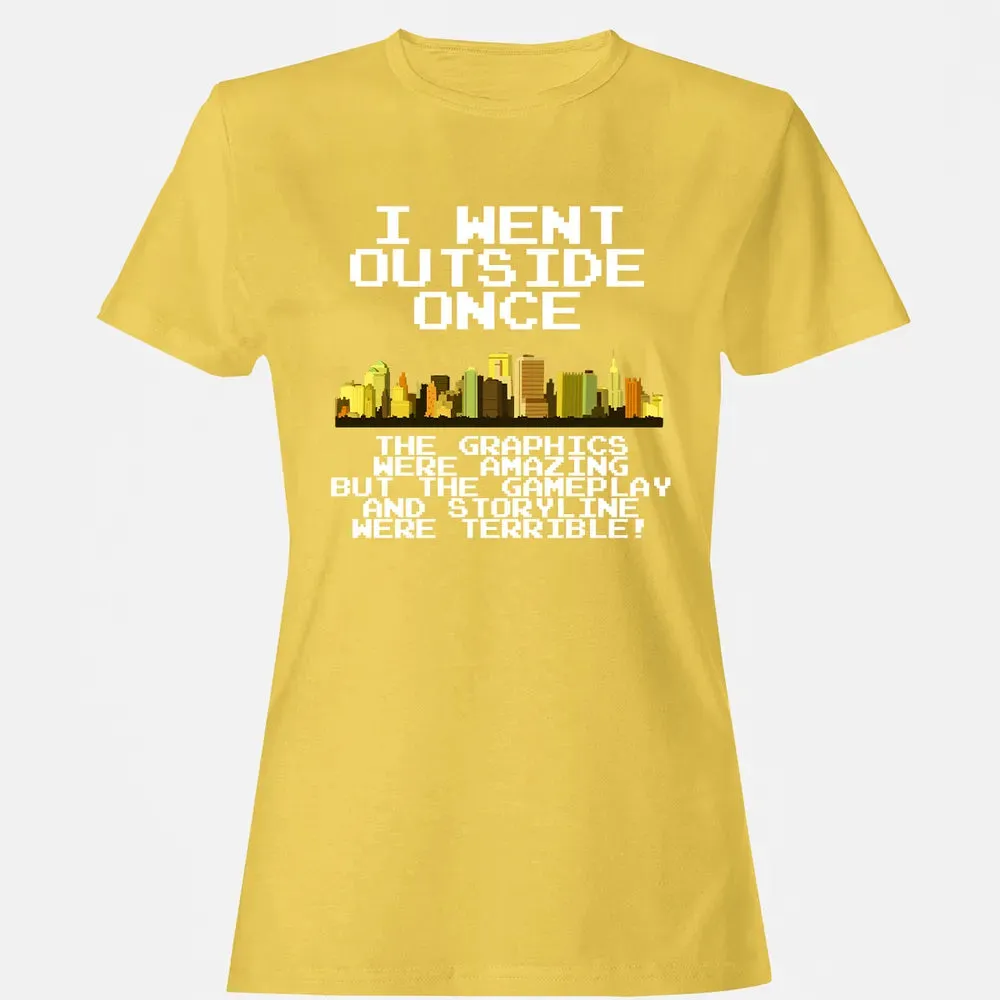 Amazing Graphics Terrible Storyline Women's T-shirt - 4