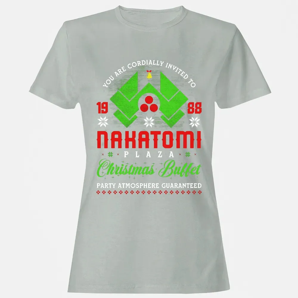 Nakatomi Plaza Christmas Buffet Women's T-shirt - 2