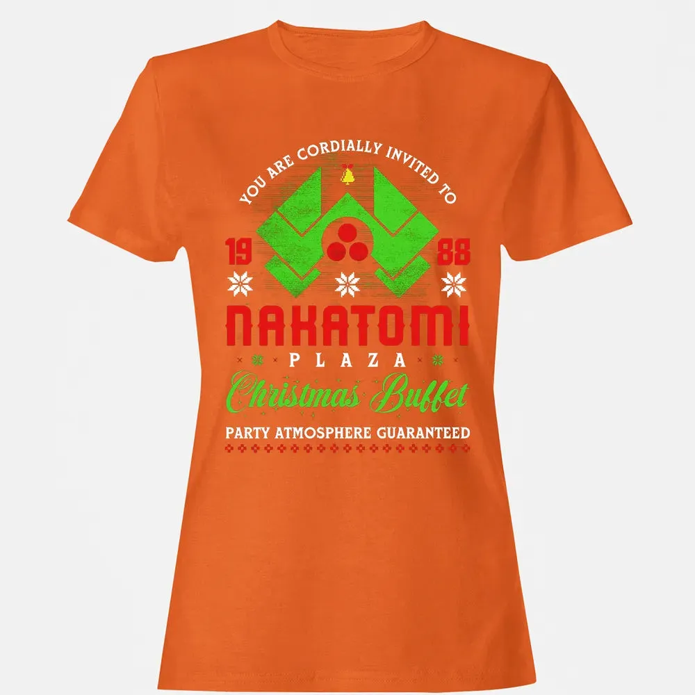 Nakatomi Plaza Christmas Buffet Women's T-shirt - 11